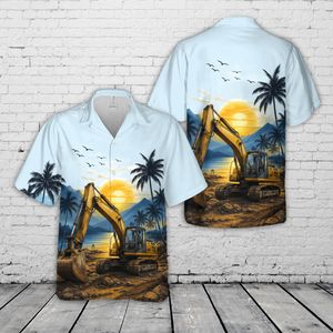 Excavator Operator Hawaiian Shirt TT1707PK06