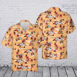 US Coast Guard Sikorsky HH-60J Jayhawk Hawaiian Shirt TT1807PK13