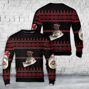 US Navy USS John Young (DD-973) Christmas Sweater NLMP1307PK02