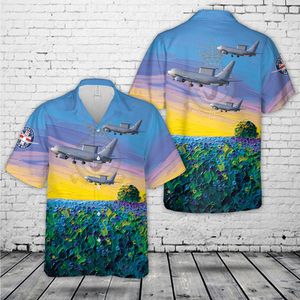 RAF No. 8 Squadron E-7 Wedgetail Hawaiian Shirt NLMP2007PK02