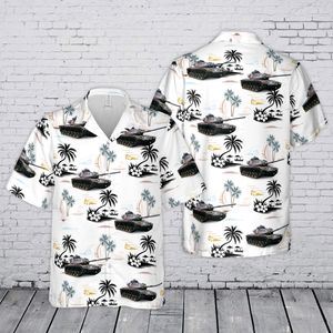 M60 Patton Cold War & Vietnam Era Tanks Hawaiian Shirt TT2707PK01