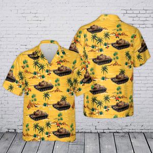 M48 Patton Cold War & Vietnam Era Tanks Hawaiian Shirt TT2707PK03
