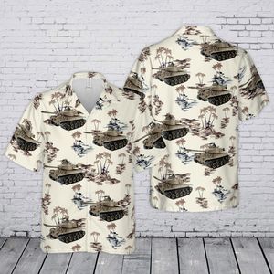 M41 Walker Bulldog Cold War & Vietnam Era Tanks Hawaiian Shirt TT2707PK05