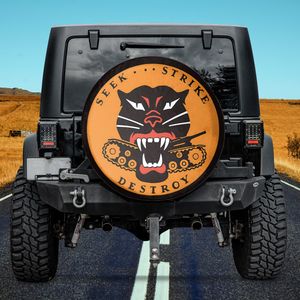 Tank Destroyer Panther Hellcat Military Spare Tire Cover NLMP2307PK03