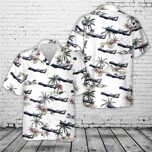 US Navy Northrop Grumman MQ-4C Triton Hawaiian Shirt NLMP0708PK05