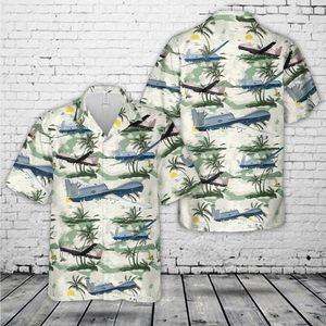 US Navy Northrop Grumman MQ-4C Triton Hawaiian Shirt NLMP1008PK06