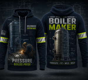 Custom Name Boilermaker Pressure Builds Pride 3D Hoodie TT2708PK10