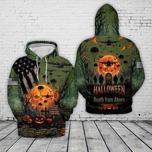 US Army Paratroopers With The 82nd Airborne Division Parachute 3D Hoodie NLMP0809PK01