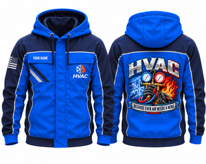 Personalized HVAC Technician 3D Hoodie - Because Even Air Needs a Hero TT2610PK10