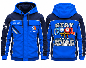 Personalized HVAC Technician 3D Hoodie - Stay Cool I'm an HVAC Technician TT2610PK12