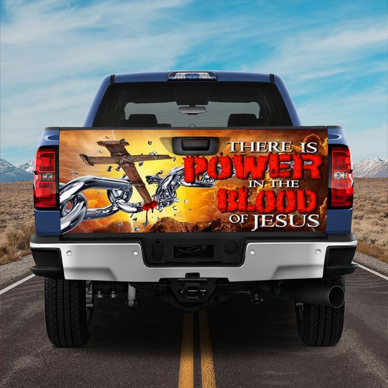 Jesus Car Sticker Wrap There Is Power Truck Tailgate Decal Jesus