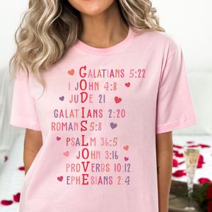 Valentines Day Short Sleeve Top For Christians Single Valentine Shirt Religious Gifts Thanksgiving Gifts Cotton T Shirt For Men And Women S-6XL