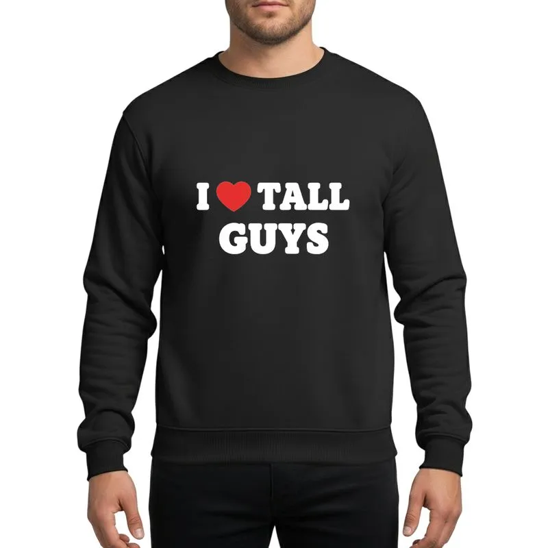 Women's Retro 70s 80s Bold Typographic White Text Red Heart Design Sweatshirt - 1