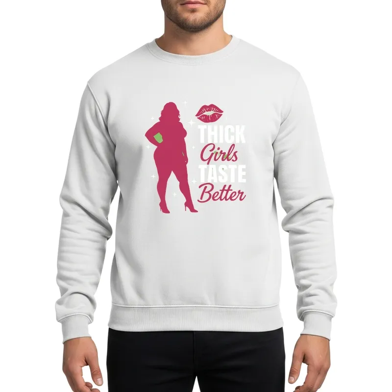 Vibrant Body Confidence Artwork Deep Pink Curvy Silhouette Stars Sweatshirt - 1