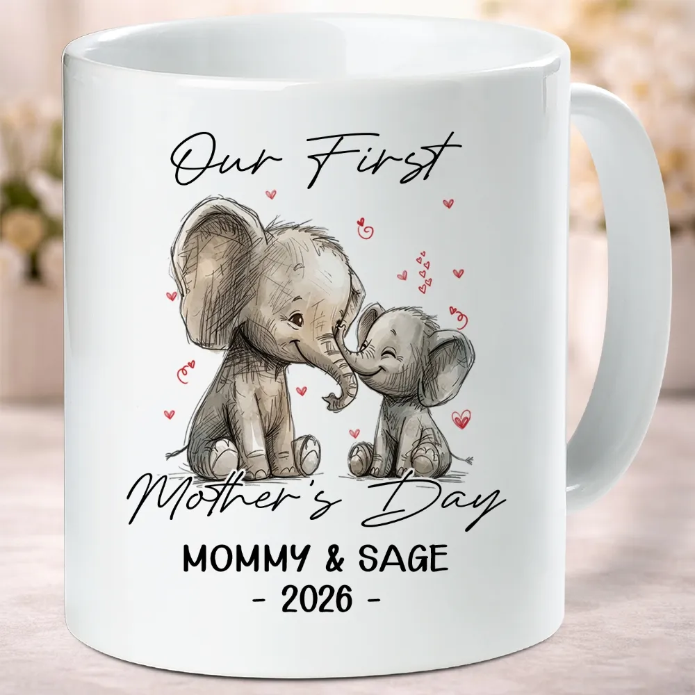 Personalized First Gift From Baby Mug Mother's Day Gift - 1