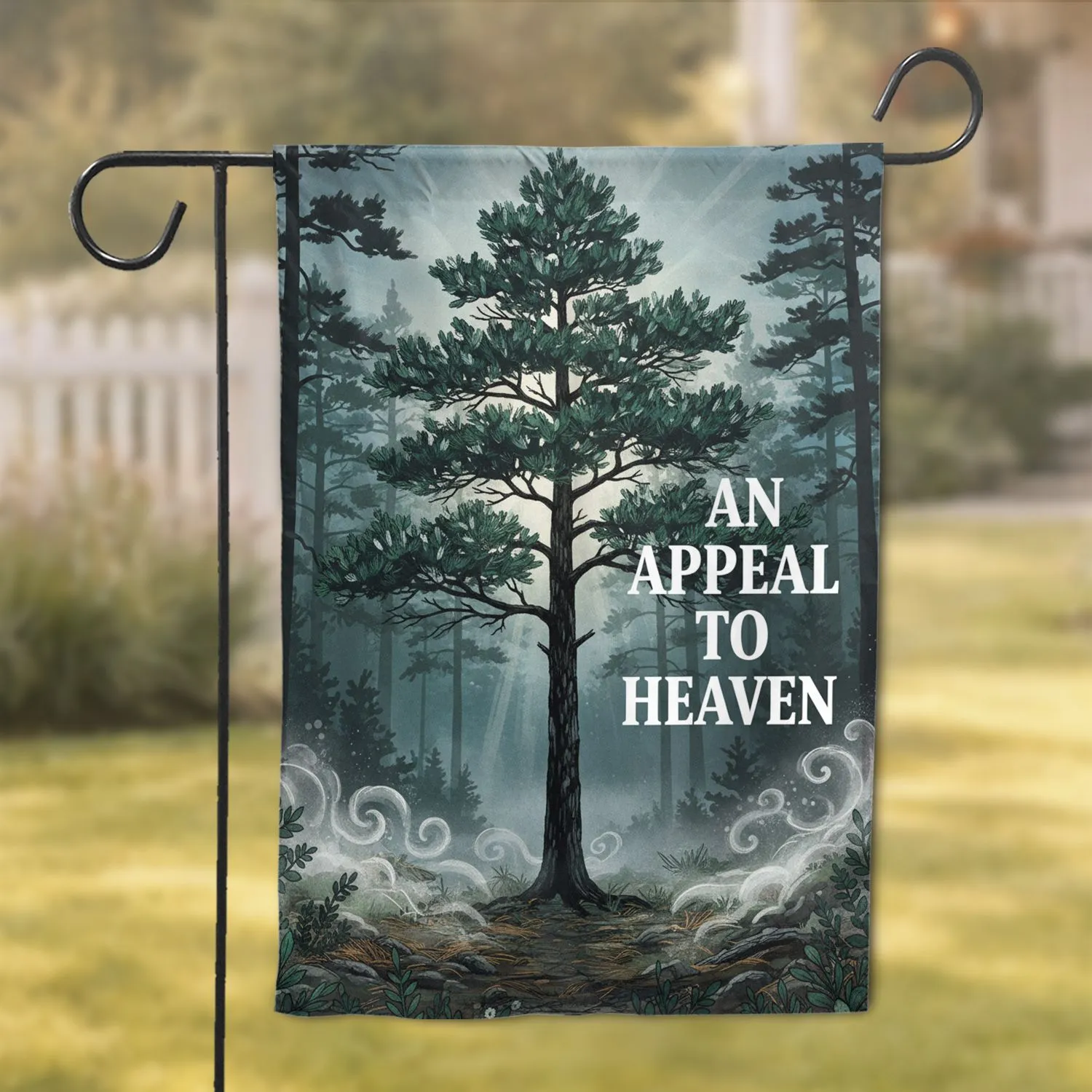 Pine Tree Appeal to Heaven - Natural Majesty Home Decor Gift Garden Flag - 1