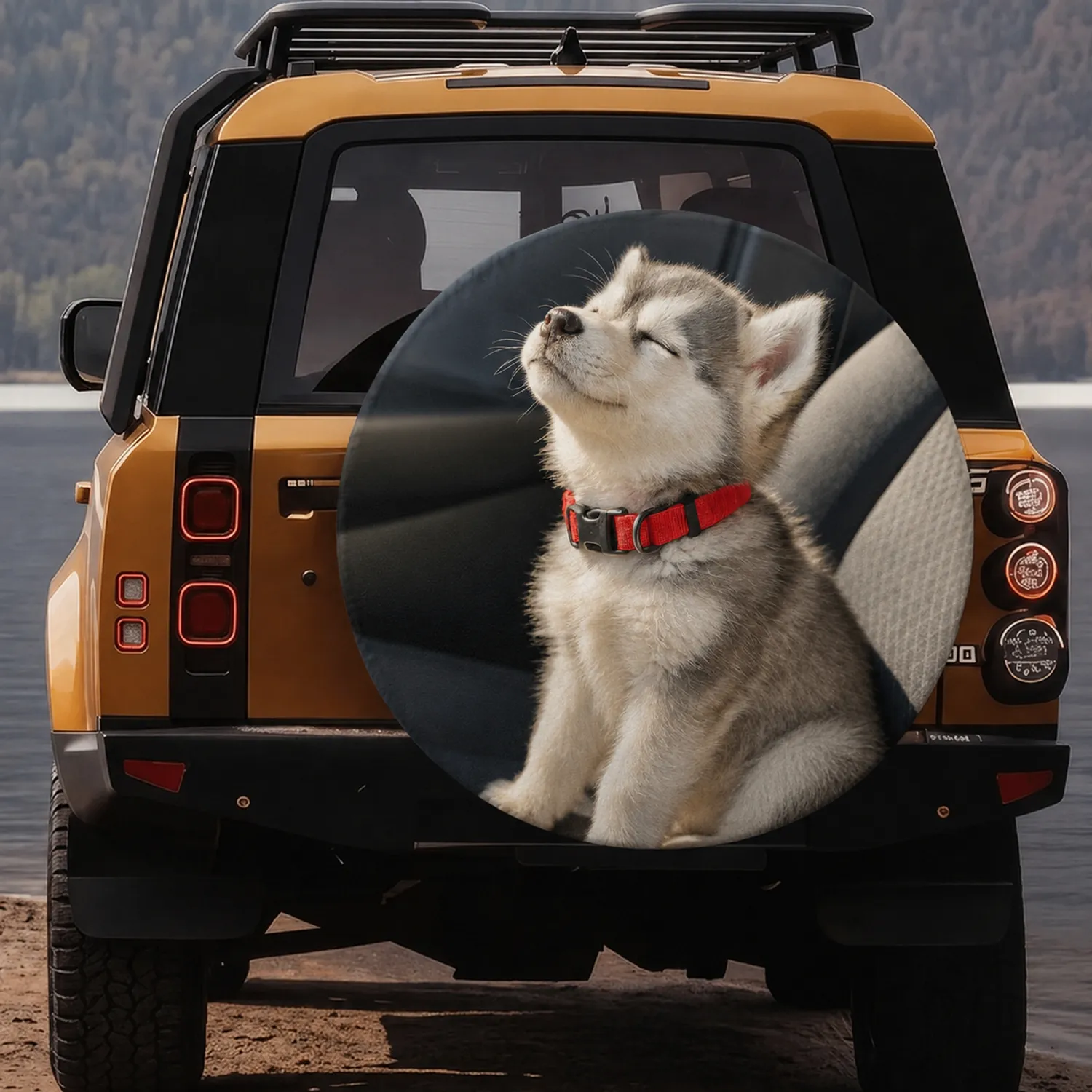 Personalized Spare Tire Cover – Custom Gift for Jeep & Truck Owners - 1