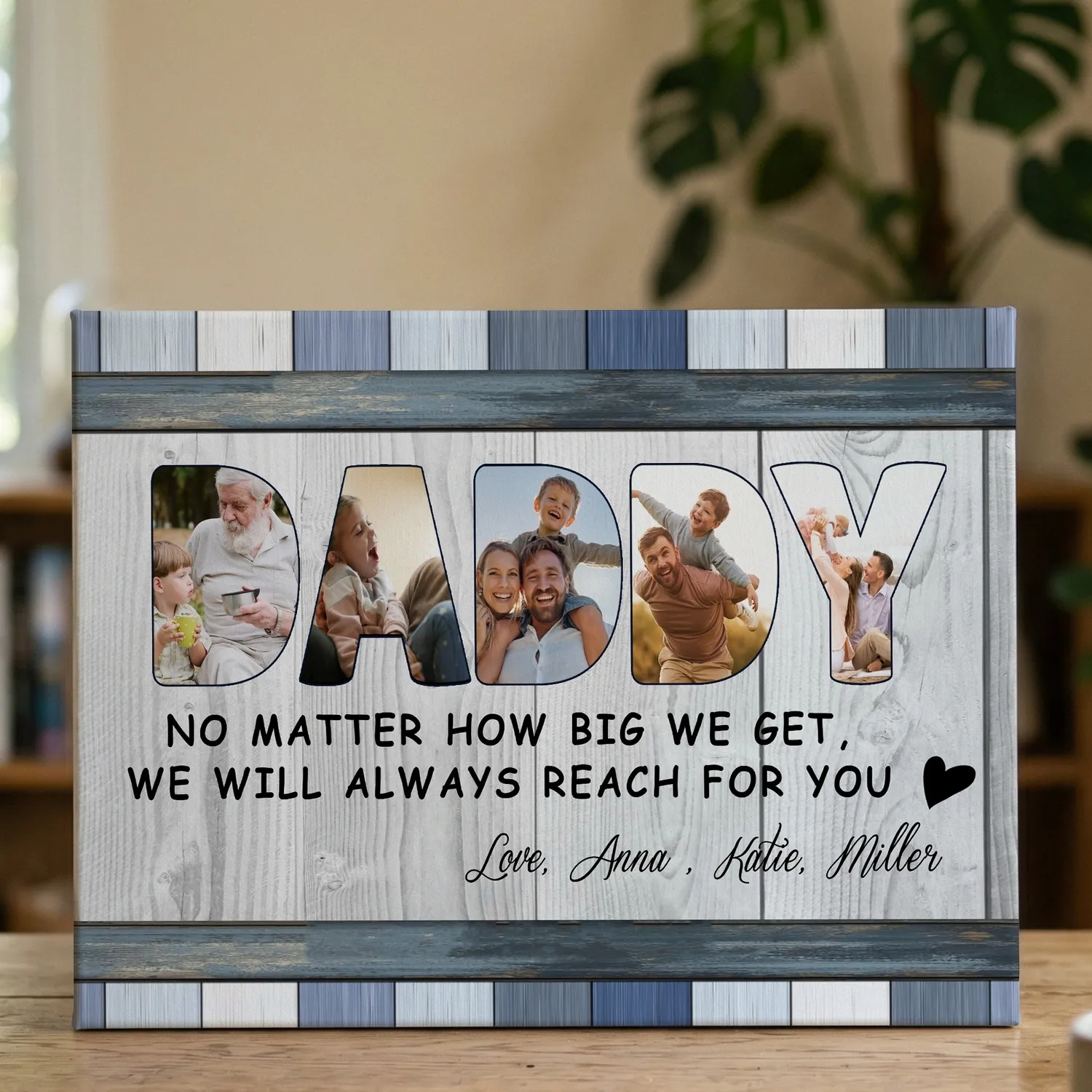 Personalized Canvas Prints, Custom Father’s Day Gifts, A Good Father’s Day Gift - 1