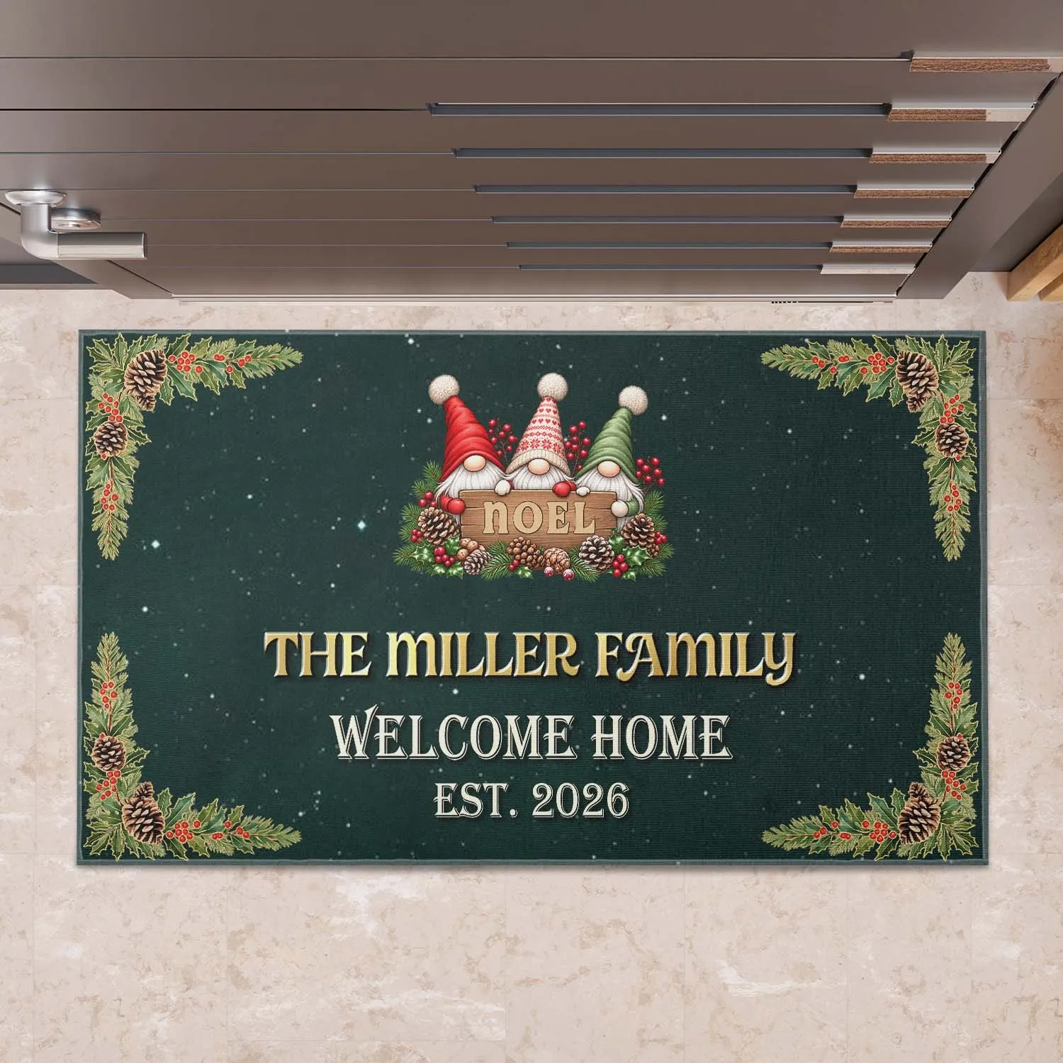 Personalized Doormat – Custom Home Gift for Family & New Homeowners - 1
