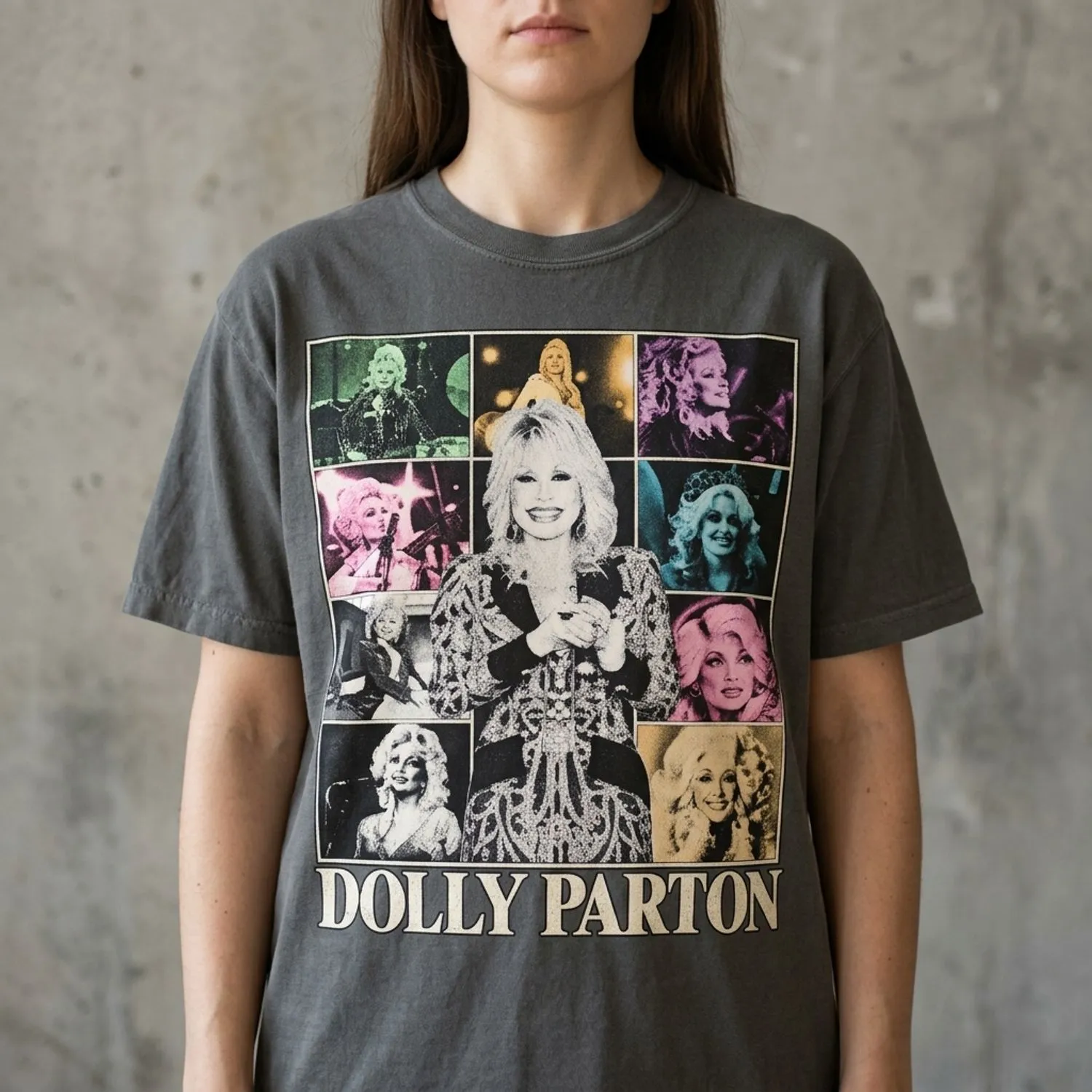 Comfort Colors Dolly Parton Vintage Era Graphic T-Shirt, Retro Country Music Fan Tee - 1