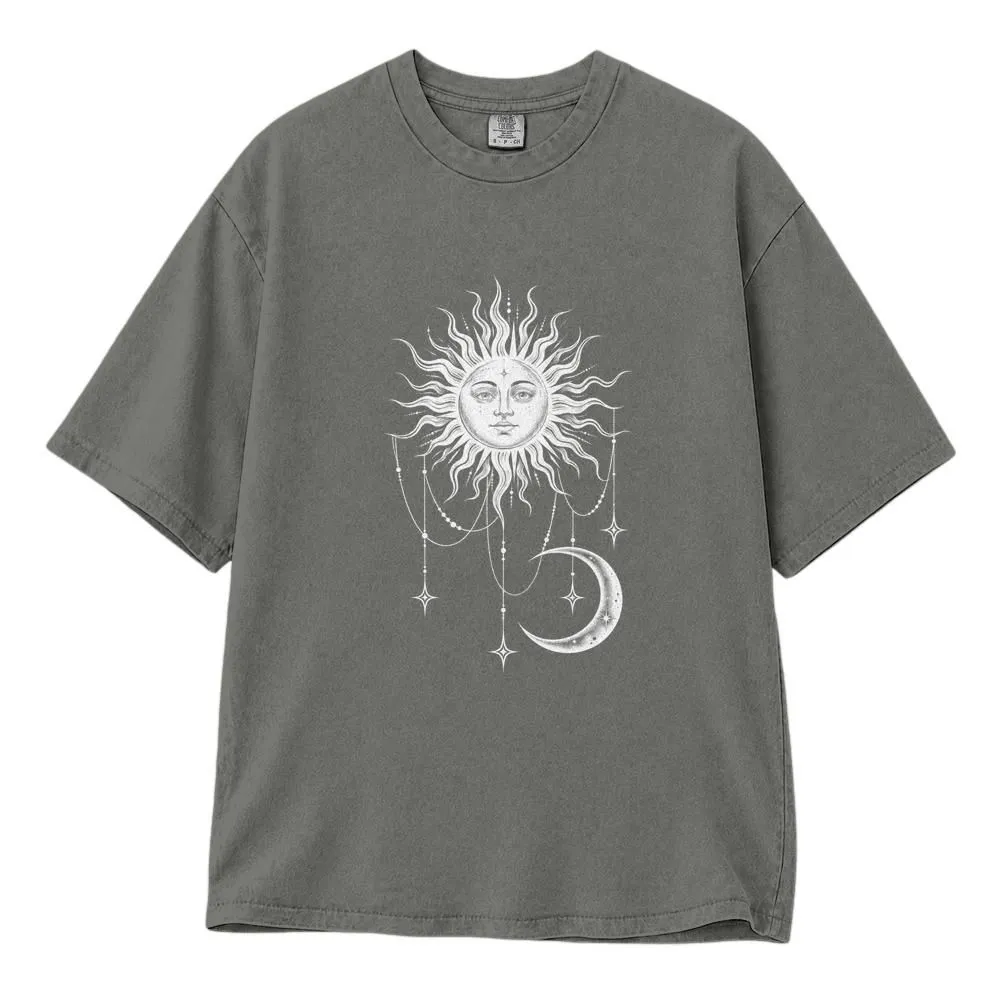 Patricia Boho Sun and Moon Design Shirt, Widow's Bay Fan Gift, Celestial Style Tee, Hoodie, Sweatshirt - 1