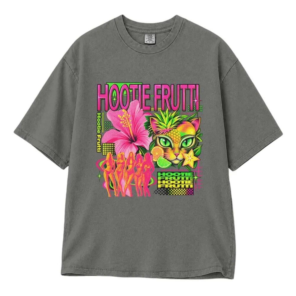 Hootie Frutti Cat Floral Retro Shirt, Katseye Kpop Inspired Style, Tee, Hoodie, Sweatshirt - 1
