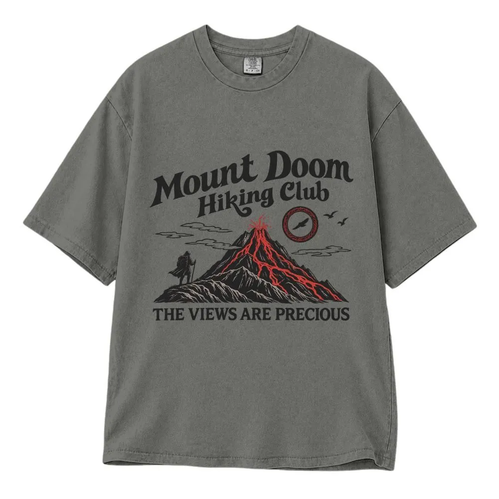Mount Doom Hiking Club Shirt, Funny Fantasy Adventure Gift, Superdry Shirt, Tee, Hoodie, Sweatshirt - 1