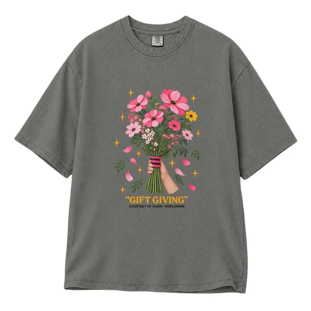 Floral Gift Giving Shirt, Dandy-Inspired Bouquet Design for Women, Cozy Casual Style, Tee, Hoodie, Sweatshirt - 1