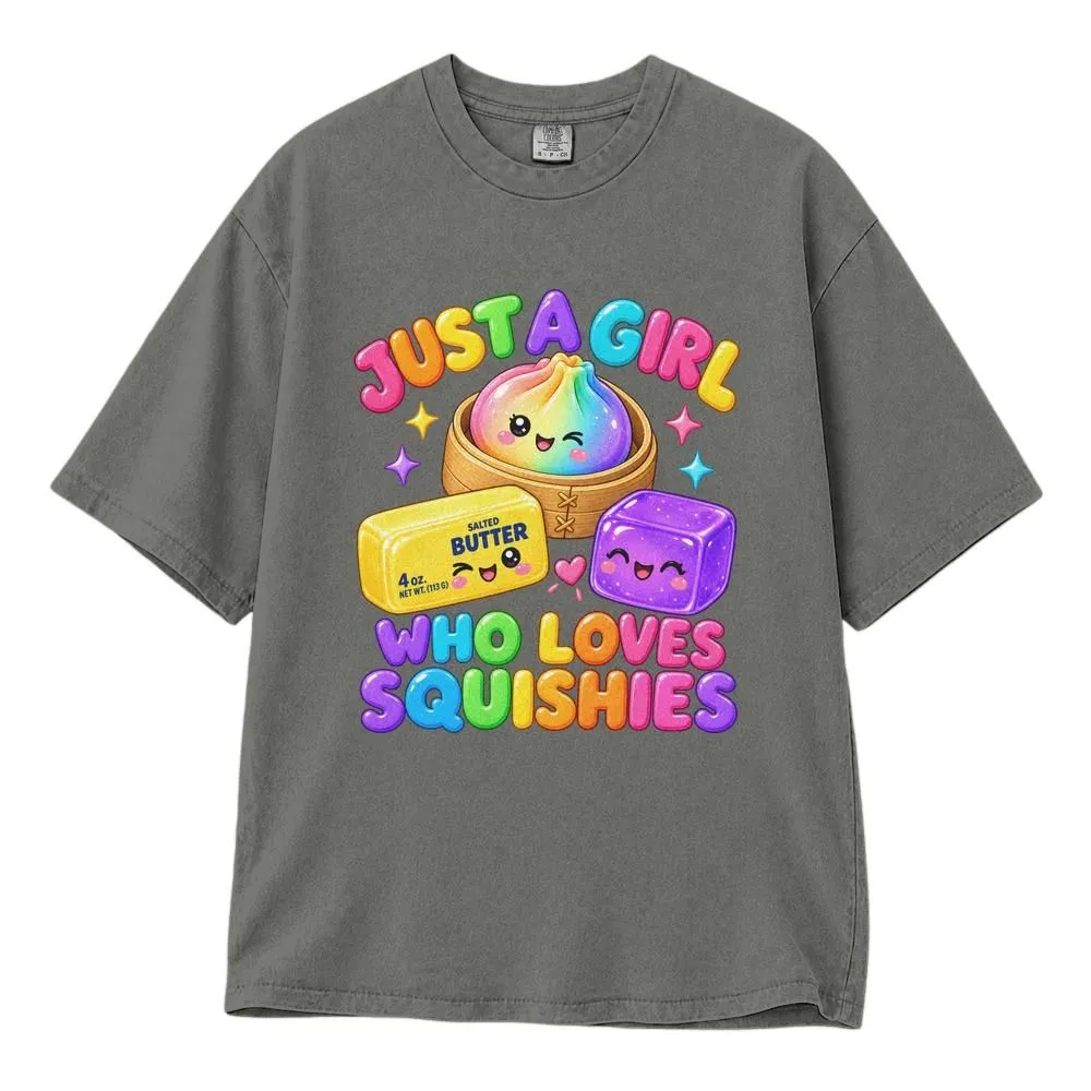 Kawaii Squishy Butter Shirt for Girls and Tweens, Cute Dumpling Lover Gift, Tee, Hoodie, Sweatshirt - 1