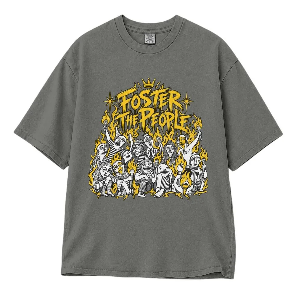 Foster the People Torches Free People Shirt, Retro Pop Rock Band Fan Style, Tee, Hoodie, Sweatshirt - 1