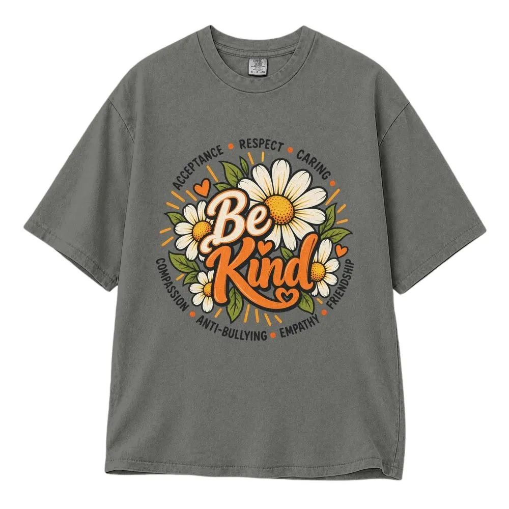 Unity Day Kids Orange Shirt, Be Kind Anti-Bullying Message for Students and Teachers, Tee Hoodie Sweatshirt - 1