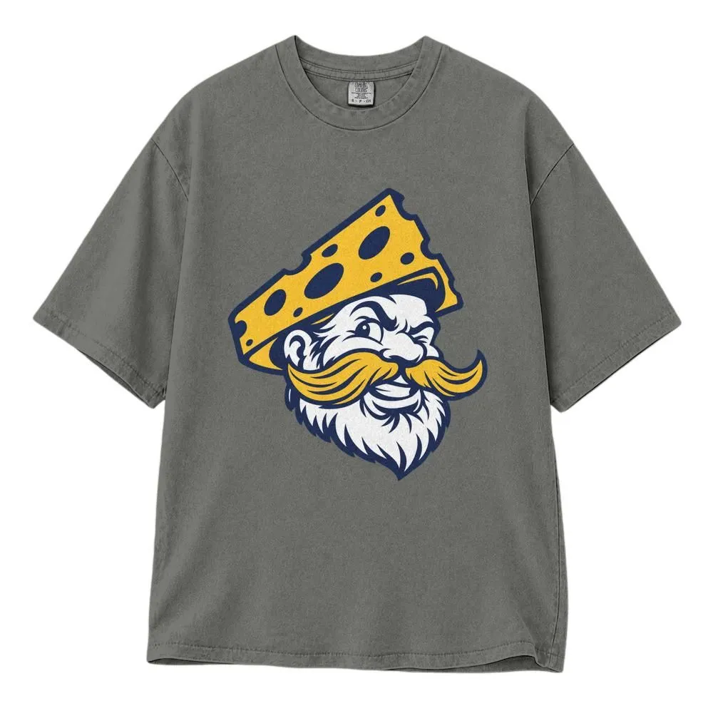 Milwaukee Cheesehead Mascot Shirt, Brewers Fan Graphic, Unisex Baseball Apparel, Tee Hoodie Sweatshirt - 1