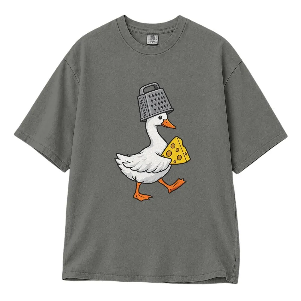 Goose Cheese Grater Shirt, Chicago Bears Fan Gift, Funny Embroidered Style Tee, Hoodie, Sweatshirt - 1