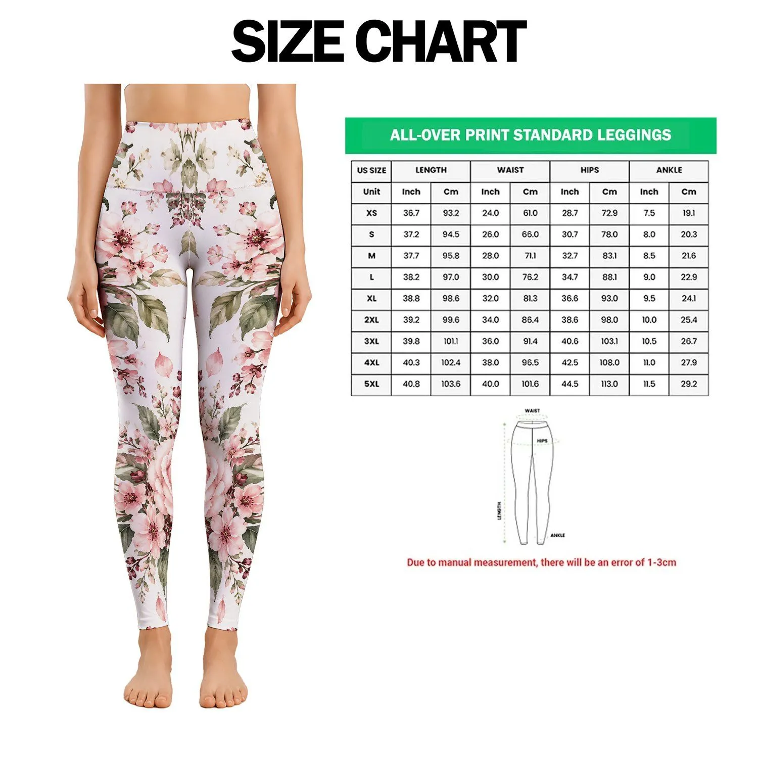 Blush Rose And Greenery Florals For Coastal Garden Getaways And Spring Brunch Leggings - 1