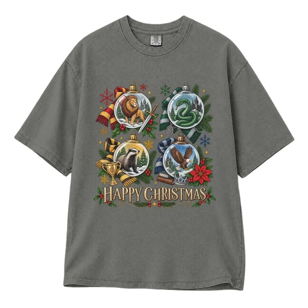 Wizard House Harry Potter Christmas Shirt, Festive Holiday Fantasy Design, Tee, Hoodie, Sweatshirt - 1