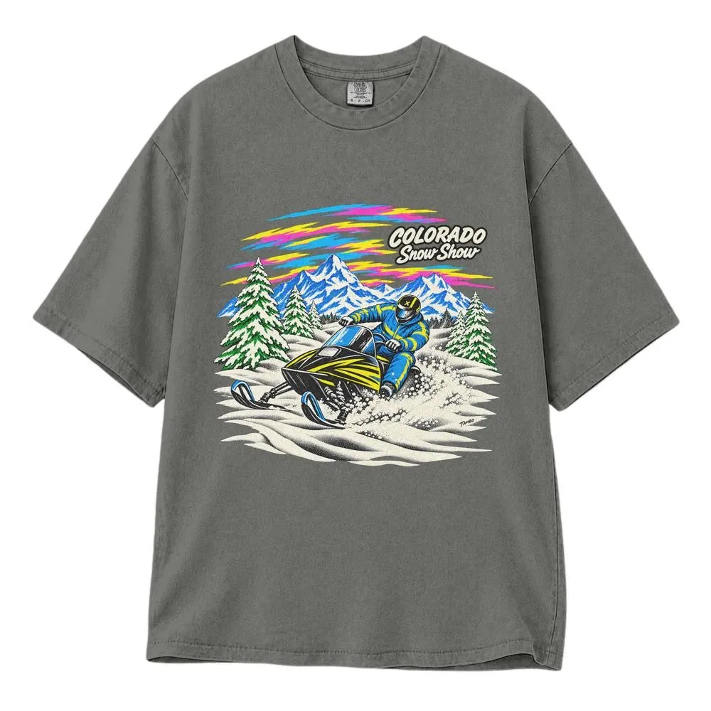 Colorado Snowmobile Shirt, Vintage Winter Sports Graphic, Calvin Klein Shirt, Tee, Hoodie, Sweatshirt - 1
