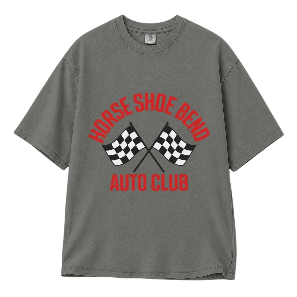 Horse Shoe Bend Auto Club Checkered Shirt, Project Hail Mary Fan Gift, Retro Racing Tee, Hoodie, Sweatshirt - 1