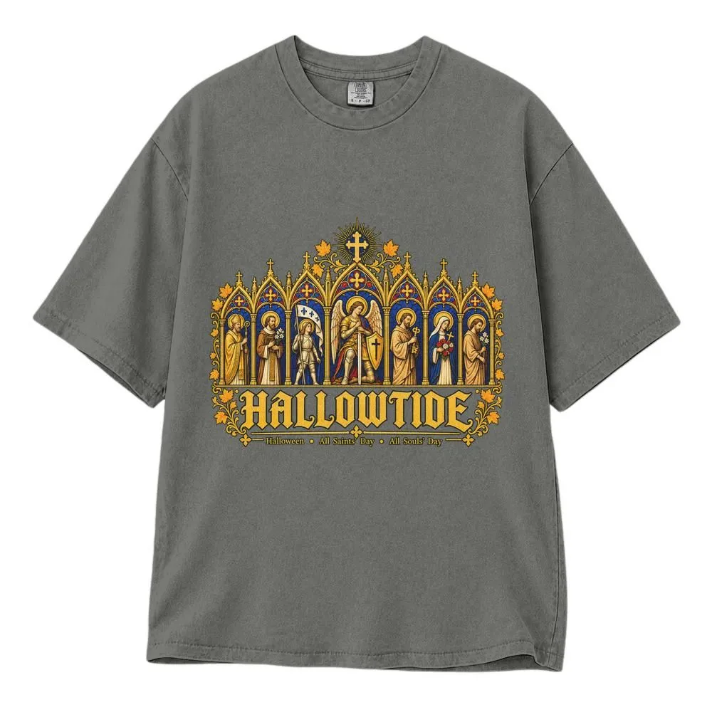 Hallowtide All Saints Shirt, Catholic Halloween and All Souls Day Gothic Christian Tee, Hoodie, Sweatshirt - 1
