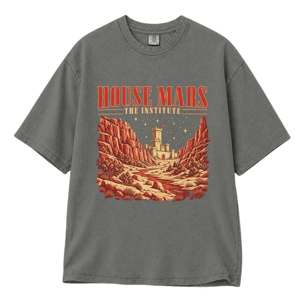 House Mars Red Rising Shirt for Bookish Science Fiction Fans, Vintage Faction Art Tee, Hoodie, Sweatshirt - 1