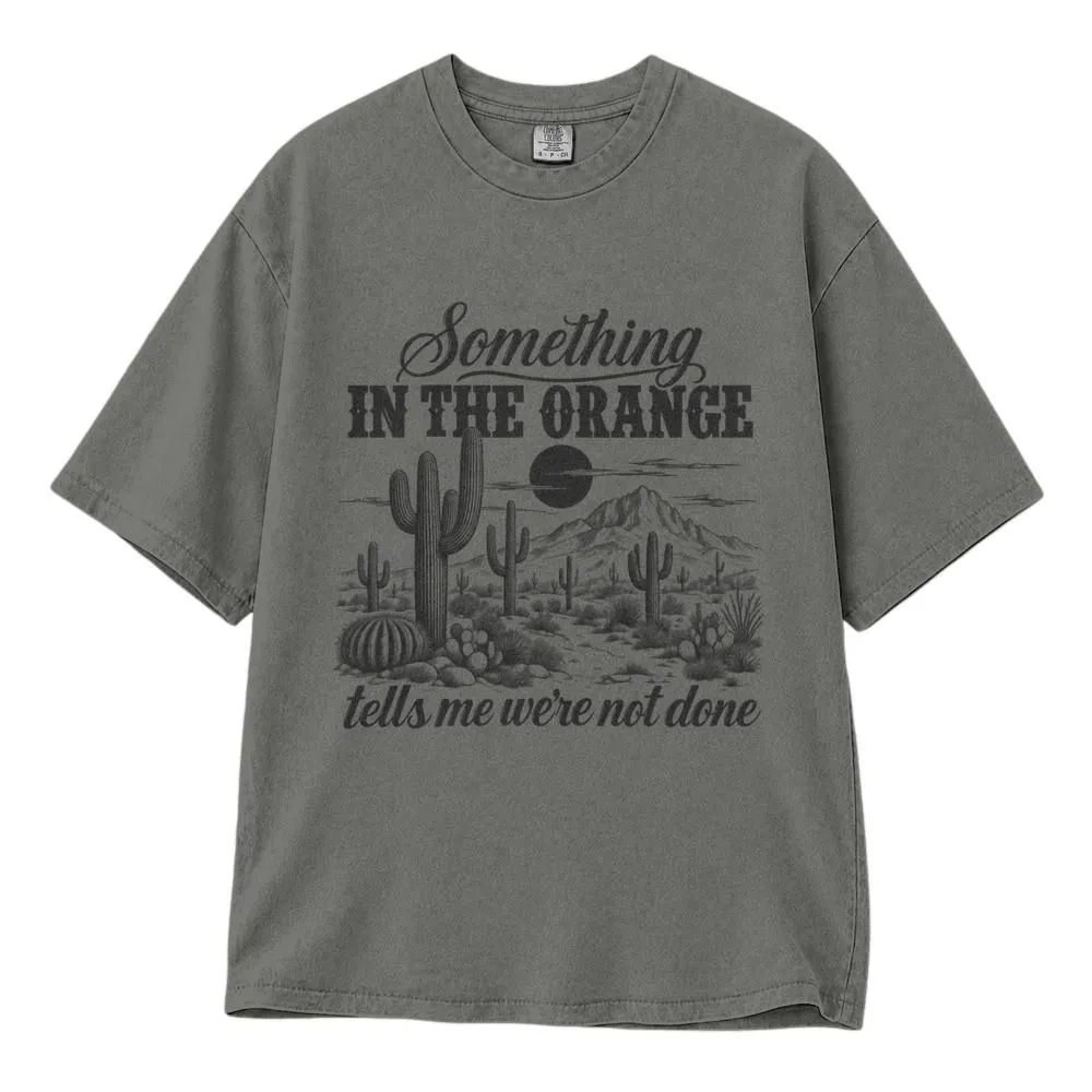 Something in the Orange Zach Bryan Inspired Shirt, Western Country Music Fan Gift, Vintage Desert Graphic Tee, Hoodie, Sweatshirt - 1