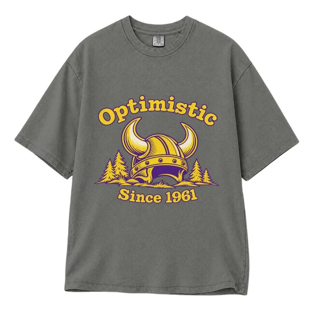 Viking Football Shirt, Optimistic Since 1961 Game Day Gift, Women's England Football Shirt Style, Tee, Hoodie, Sweatshirt - 1