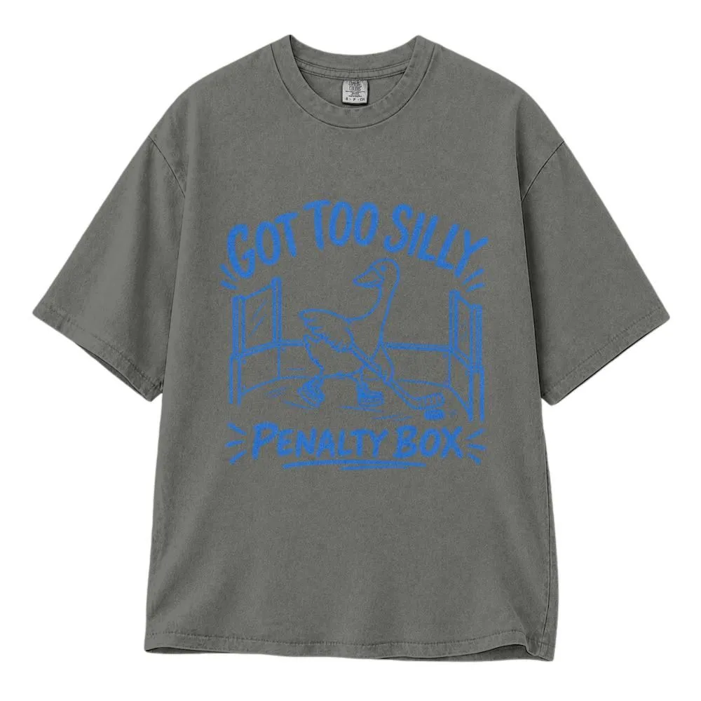 Hockey Silly Goose Shirt Box Shirt, Penalty Box Meme for Hockey Lovers, Playful Sports Tee, Hoodie, Sweatshirt - 1