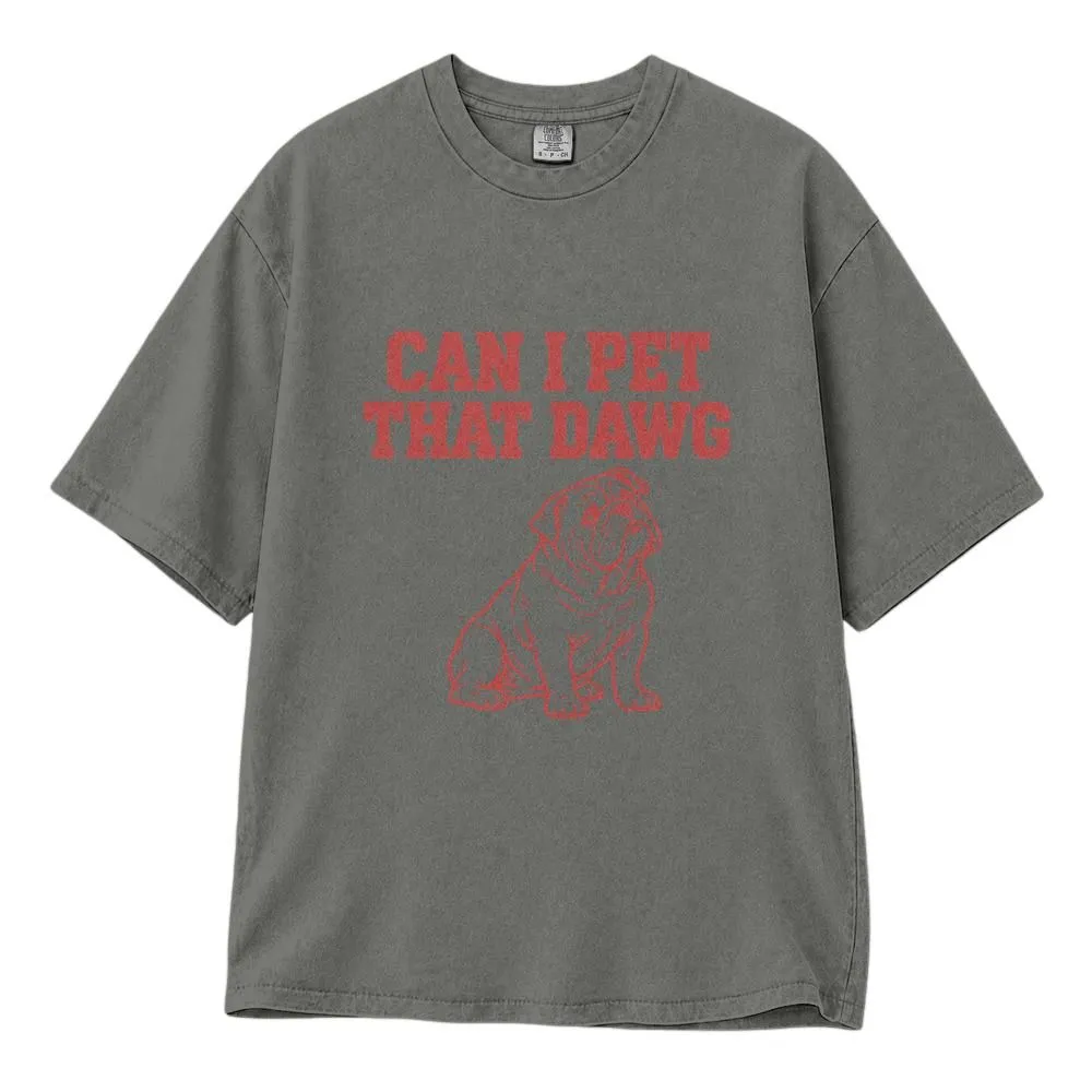 Bulldog Dog Lover Shirt, Can I Pet That Dawg Georgia Bulldogs Game Day Football Tee, Hoodie, Sweatshirt - 1
