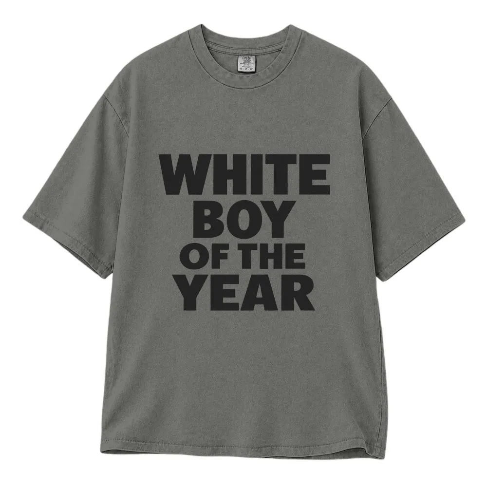 White Boy of the Year Shirt, Boys White Shirt Meme Gift for Him or Her, Bold Funny Style, Tee, Hoodie, Sweatshirt - 1
