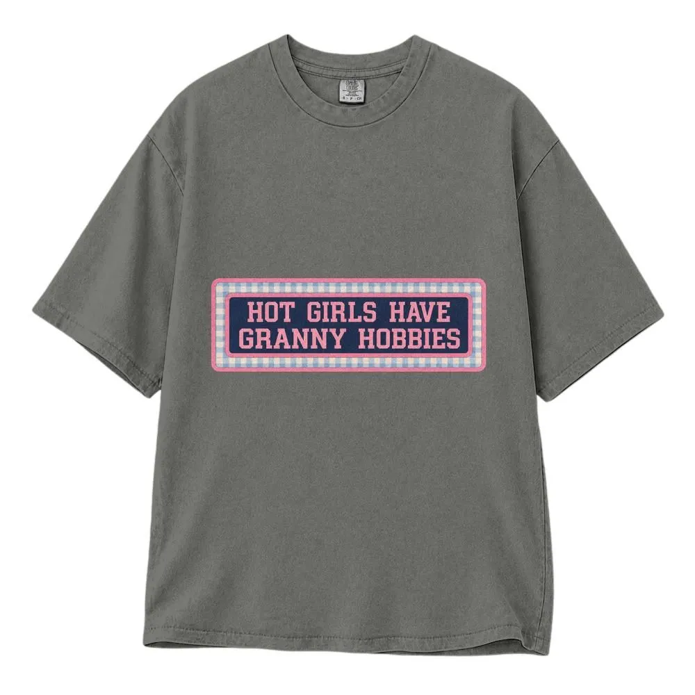 Hot Girls Have Granny Hobbies Lusekofte Shirt, Craft Lover Gift, Coquette Style Tee, Hoodie, Sweatshirt - 1