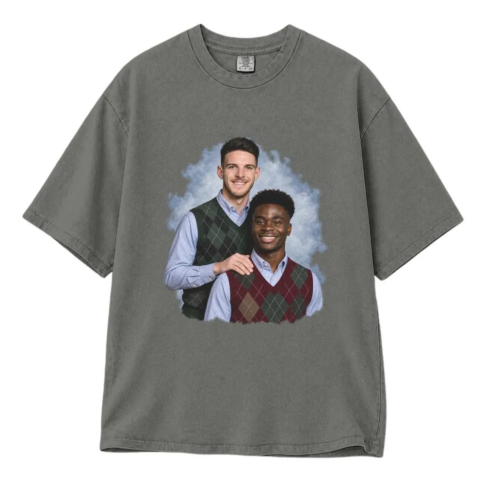 Funny Arsenal Shirt with Saka and Declan Rice Step Brothers Meme, Football Fan Tee, Hoodie, Sweatshirt - 1