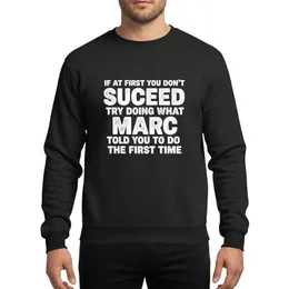 Witty Personalities' White Distressed Vintage Blocky Sans-Serif Humorous Advice Design Sweatshirt