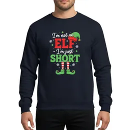 Christmas Humor Lovers' Whimsical Elf Hat Green Red Striped Legs Holiday Design Sweatshirt