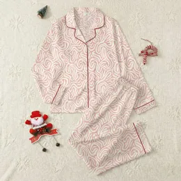 Cozy Aesthetic: Blush Cream Organic Ruffle Flowing Shapes Soft Knit Satin Pajamas Set