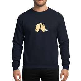 Pretend I'm A Fortune Cookie Humorous Halloween Cream Open White Fortune Graphic Sweatshirt